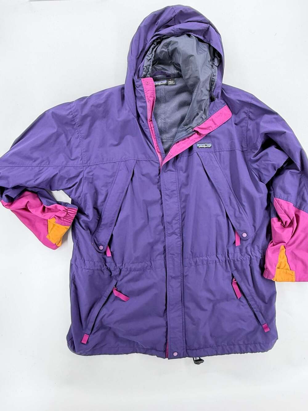 Patagonia Mountain Storm Jacket Size L Purple Mens